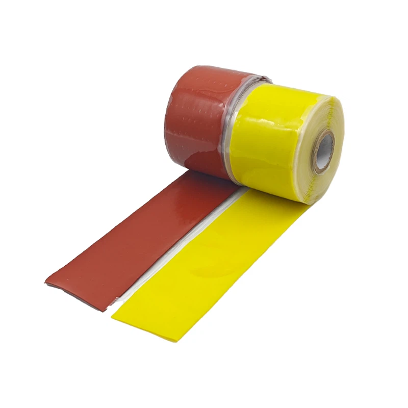 Bandă electrică de cauciuc siliconic care se fuzionează